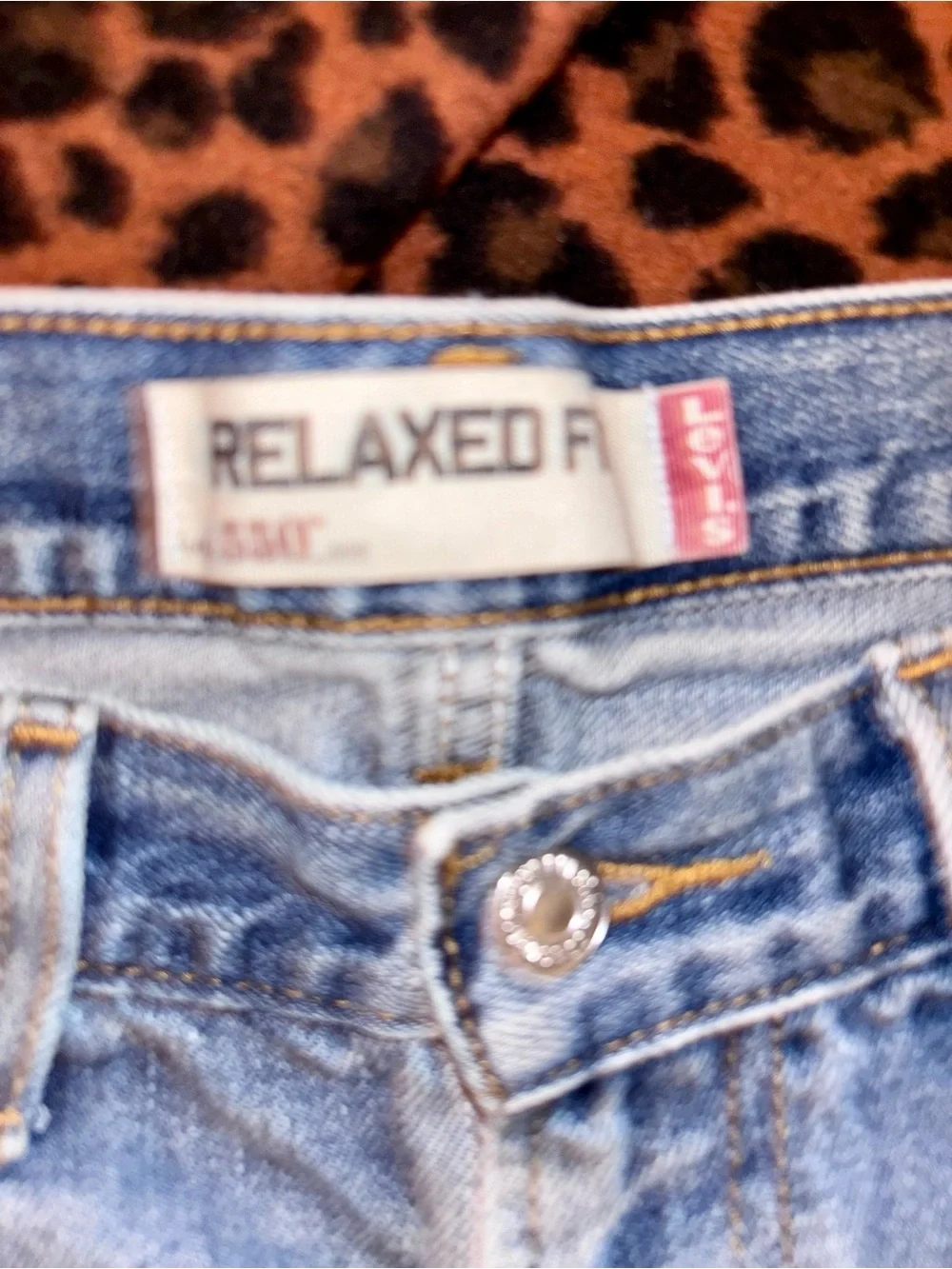 Levi's Men's Relaxed Bootcut Jeans in Light Blue